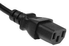 SF Cable, 15ft 16 AWG Universal Power Cord - IEC320 C13 to NEMA 5-15P SJT 13A N3