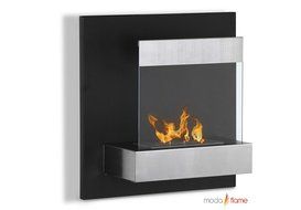 Moda Flame Madrid Wall Mounted Ethanol Fireplace N2