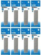 12 Filter Pack, BISSELL 8/14 HEPA Media Filters for Upright Vacuum, part #&#039;s 2036608, 3091, 203-1192