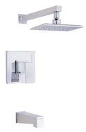 Danze D500062T Mid-Town Single Handle Tub and Shower Trim Kit, Chrome by Danze