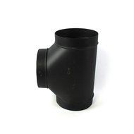 Imperial 8&quot; x 14-3/4&quot; Black Matte Chimney Tee- BM0376 N2