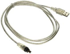 USB to Firewire Ieee 1394 4 Pin Ilink Adapter Cable - 5 feet
