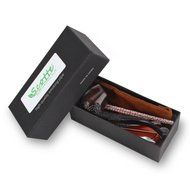 Scotte(TM) Handcraft ebony tobacco pipe Carve patterns filter smoking pipe with several accessories N4