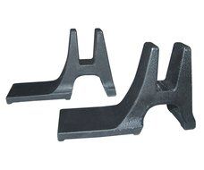 HomComfort CIFBLG Fireback Plates with Support Legs