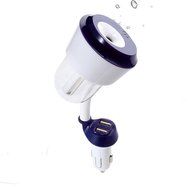 DZT1968 Car Aromatherapy Humidifier Air Purifier Freshener Travel Car Portable With USB Interface (Purple) N6