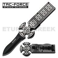 TF-788SB AO CELTIC CROSS STYLE FOLDING KNIFE