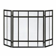 Pleasant Hearth Mission Style 3-Panel Fireplace Screen N2