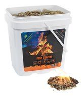InstaFire Eco-Friendly Granulated Bulk Fire Starter Factory Seconds, 2-Gallon Bucket