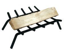 Woodeze Home Decorative Outdoor Fire Place Accessorie 27&quot; Steel Bar Grate 5/8&quot; Bars
