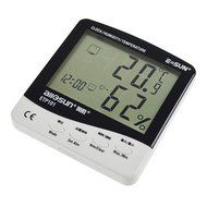all-sun Digital Alarm Clock Thermo-hygrometer LCD Temperature Moisture Meter with Data Storage Function N2