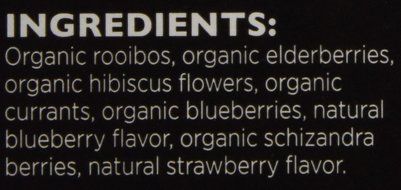 Rishi Tea Organic Blueberry Rooibos, Caffeine Free, 3 Ounce Tin N9