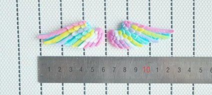 MathildaBaking Collection - Angel Wings Mold Wedding Decor Theme Birthday Party Molding Silicone Fondant Lace... N3