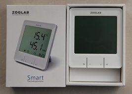 Digital Thermo-hygrometer Thermometer Temperature &amp; Humidity Monitor -White N4