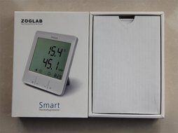 Digital Thermo-hygrometer Thermometer Temperature &amp; Humidity Monitor -White N5