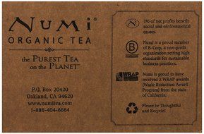 Numi Organic Indulgent Tea, Chocolate Rooibos, Caffeine Free Herbal Teasan, 12 Count Tea Bags (Pack of 3) N45