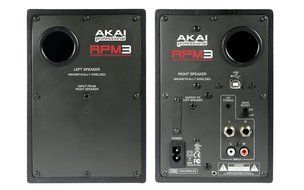 Akai Professional RPM3 Production Monitors with USB Audio Interface N2