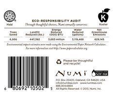 Numi Organic Indulgent Tea, Chocolate Rooibos, Caffeine Free Herbal Teasan, 12 Count Tea Bags (Pack of 3) N51