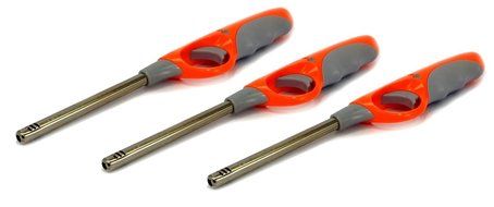 3 PACK GAS LIGHTERS 11&quot; Refillable Butane BBQ Kitchen Fireplace Grill Utility