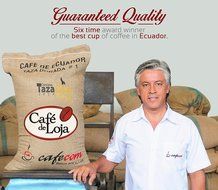 Medium / Dark Roast AWARD WINNER (2.2 lbs) Whole Bean Arabica Coffee -Caf&eacute; de Loja Premium&ndash; Roasted with Best... N12