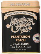 American Classic Loose Tea, Plantation Peach Tin, 2.3 Ounce N4