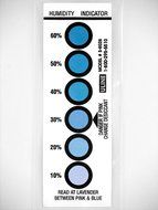 Humidity Indicator Cards, 10%, 20%, 30%, 40%, 50%, 60% - 10 Pack