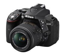 Nikon D5300 DX-format Digital SLR Kit w/ 18-55mm VR II and 55-300mm VR Lens Kit (Black) N8