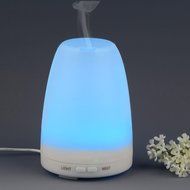 Meriton Aromatherapy Essential Oil Aroma Diffuser 7 colors - 100 ml Portable Ultrasonic Cool Mist Aroma Humidifier... N3