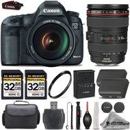 Canon EOS 5D Mark III DSLR 22.3MP Full HD 1080p + Canon 24-105mm f/4L IS USM Lens + 2 Of 32GB Memory Card + UV...
