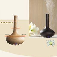 Samber Wood Grain Air Humidifier Ultrasonic Aromatherapy Humidifier Purifier Air Prevent Drying Intelligent Cut... N2