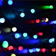 Spritech(TM) 4M 40LED Battery Powered Small Ball Fairy String Light Curtain light for Chrismas Party Wedding New...