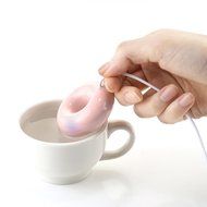 NEOTIZEN Fogring Personal Purifying Humidifier Diameter 2Inch X Height 1Inch Usb Line 60Inch White N12