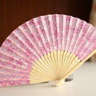 Kimono fan Women's Folding Japanese-style Beautiful lovely Cherry blossoms Juanbu Fan Female fan Black Mount Fuji N11