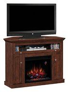 Classic Flame Windsor Fireplace in Brown Cherry N3
