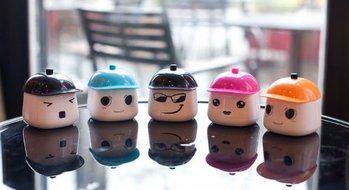 INST LeBao Mini Humidifier with USB Cable, Ideal for Bedrooms, Living Rooms, etc. (Black 02) N3