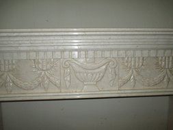 Cream Polished Marble Fireplace Surround FPS-02 N3