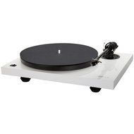 Music Hall MMF-2.3WH Two-Speed Belt Driven Turntable with Music Hall Spirit Cartridge (High Gloss White)