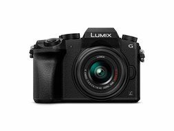 Panasonic LUMIX DMC-G7KS DSLM Mirrorless 4K Camera, 14-42 mm Lens Kit (Silver) N4