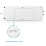 [UFO All-In-One Charging Center] 4-Outlet Surge Protector with Four (4) USB Charging Ports (4.2A) , 100V-240V... N6