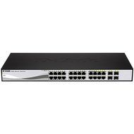 D-Link DGS-1210-28P 28 Port PoE Gigabit Smart Switch Including 4 Combo SFP Ports - 24 Ports...