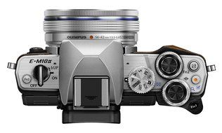 Olympus OM-D E-M10 Mark II Mirrorless Digital Camera (Silver) - Body only N2