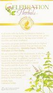 Celebration Herbals Organic Plantain Leaf Tea Caffeine Free -- 24 Herbal Tea Bags N2