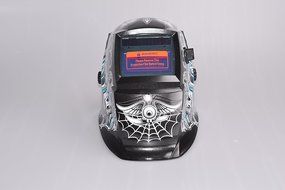 New Auto Darkening Welding Helmet Mask Welders Arc Tig Mig Grinding Solar Powered (Lighting Skeleton) by D2B N4