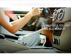 Humidifier Air Purifier Aroma Essential oil For Car N10