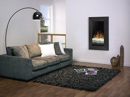 Dimplex V1525BT-BLK Beveled-Trim Wall-Mounted Electric Fireplace, Black N2