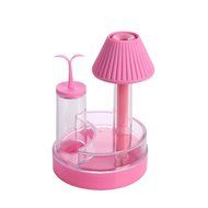 Leewa Home LED Humidifier Air Diffuser Purifier Atomizer - 250ml Water Capacity (Pink) N2