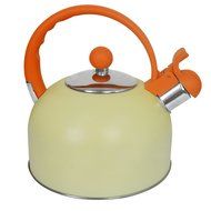 Veica High Quality Stainless Steel Tea Keatle,Multicolor,2.5L Whistling Tea Pot.Blue N4
