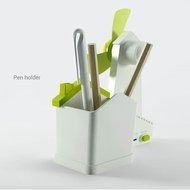 Megadream 3 in 1 USB Powered Soft EVA Blade Windmills Shape Handheld Mini Fan with Photo Frame Album &amp; Pen Container...