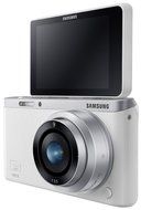 Samsung NX Mini 20.5MP CMOS Smart WiFi &amp; NFC Mirrorless Digital Camera with 9-27mm Lens and 3" Flip Up LCD Touch... N13