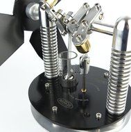 Heat Powered Stove Top Fan for wood multi-fuel coal - WARPFIVE STEELHEAD Eco Stirling engine N2