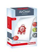 Miele AirClean 3D Efficiency Dust Bag, Type FJM, 8 Bags &amp; 4 Filters